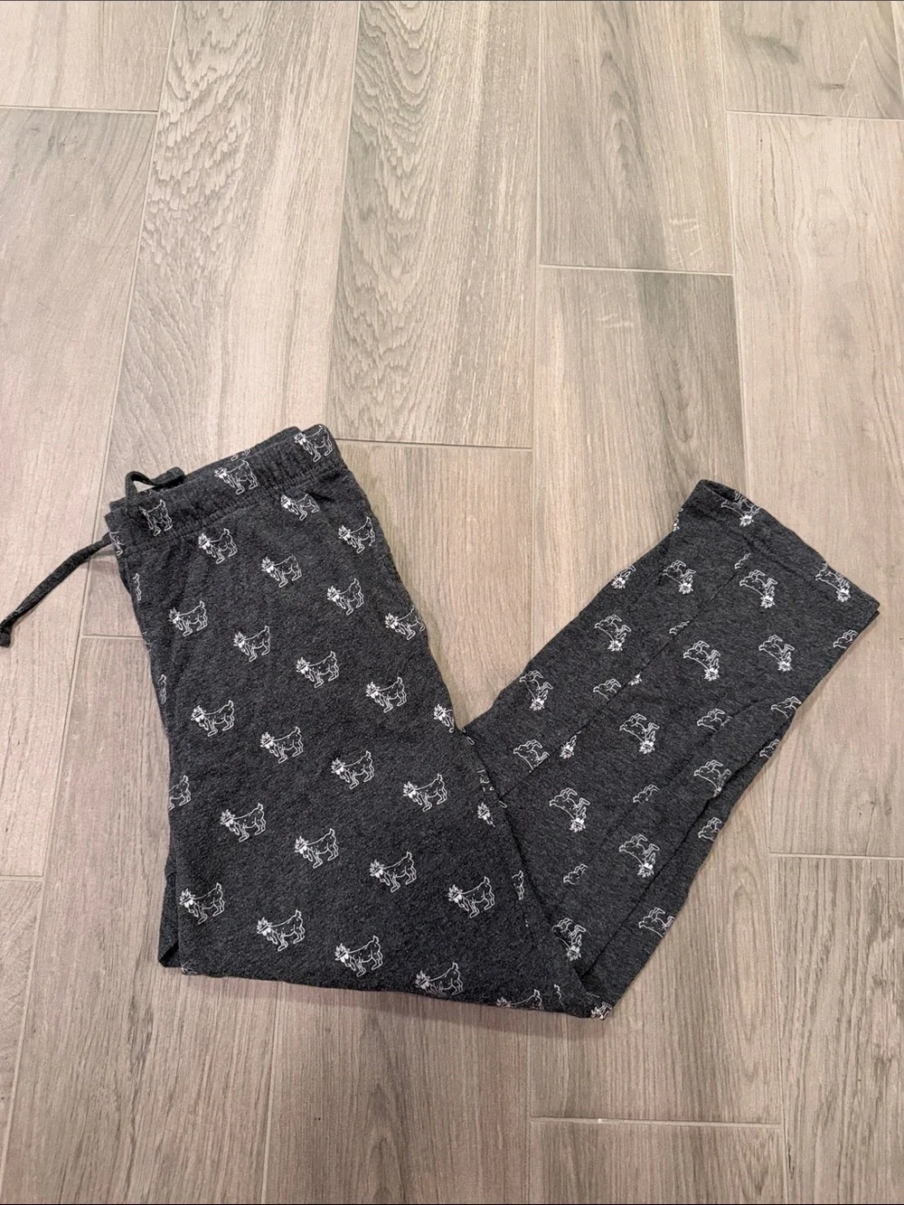 Goat USA Kids Charcoal Gray Pajama Pants Size L